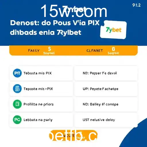 7ybet: Depósito via PIX